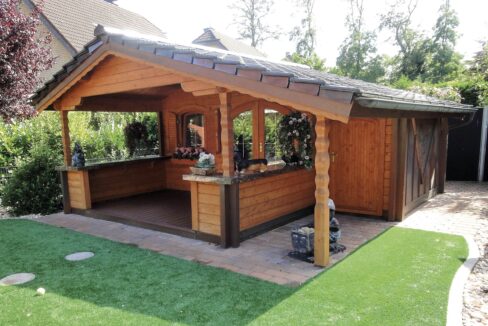 Abri de jardin bois 12 m² Blackwood - vue 2