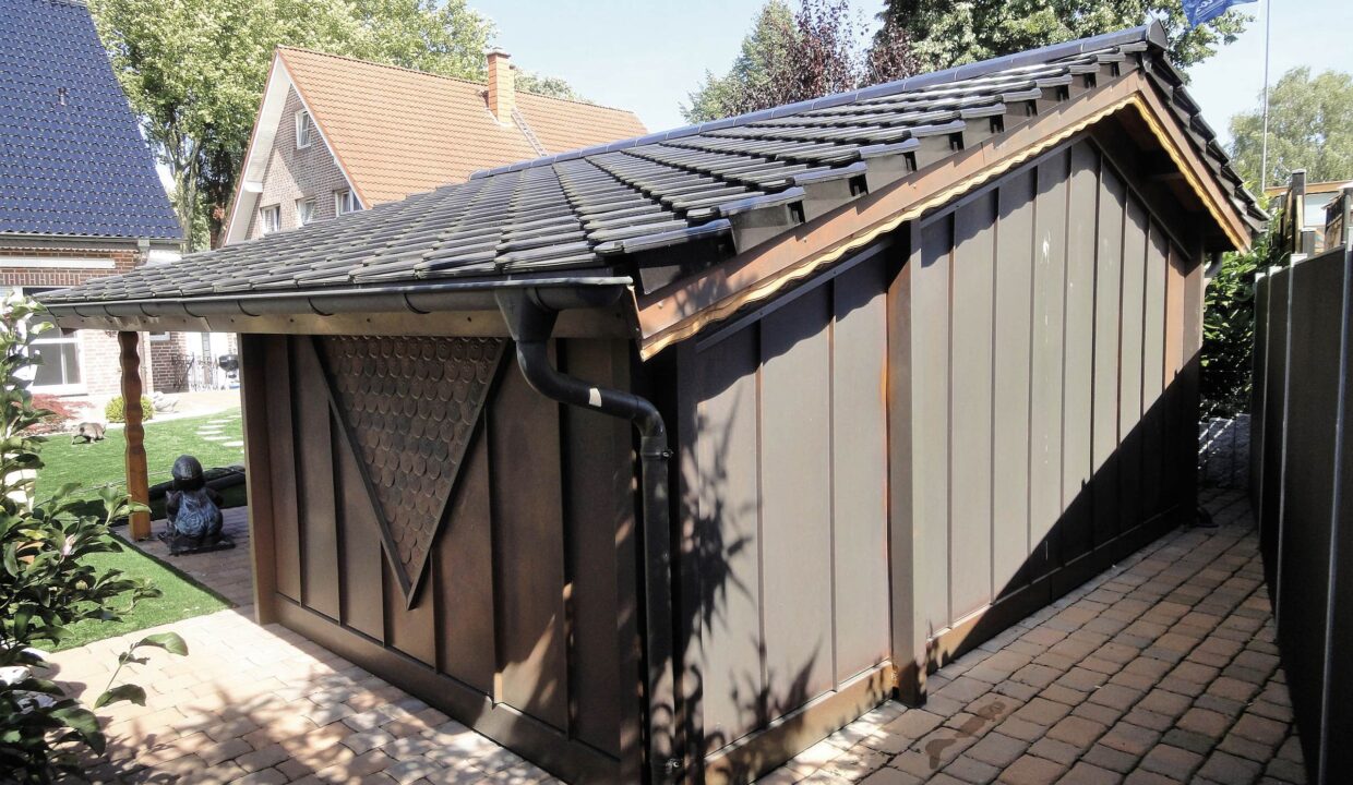 Abri de jardin bois 12 m² Blackwood - vue 1
