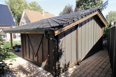 Abri de jardin bois 12 m² Blackwood - vue 1