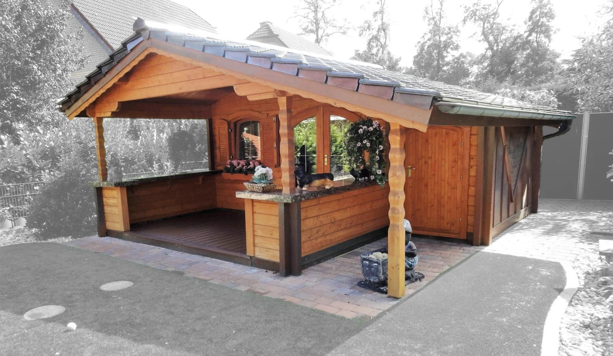 Abri de jardin bois 12 m² Blackwood - vue 3