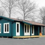 Chalet de jardin en bois 40 m² Falkland - vue 1
