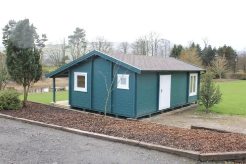 Chalet de jardin en bois 40 m² Falkland - vue 2
