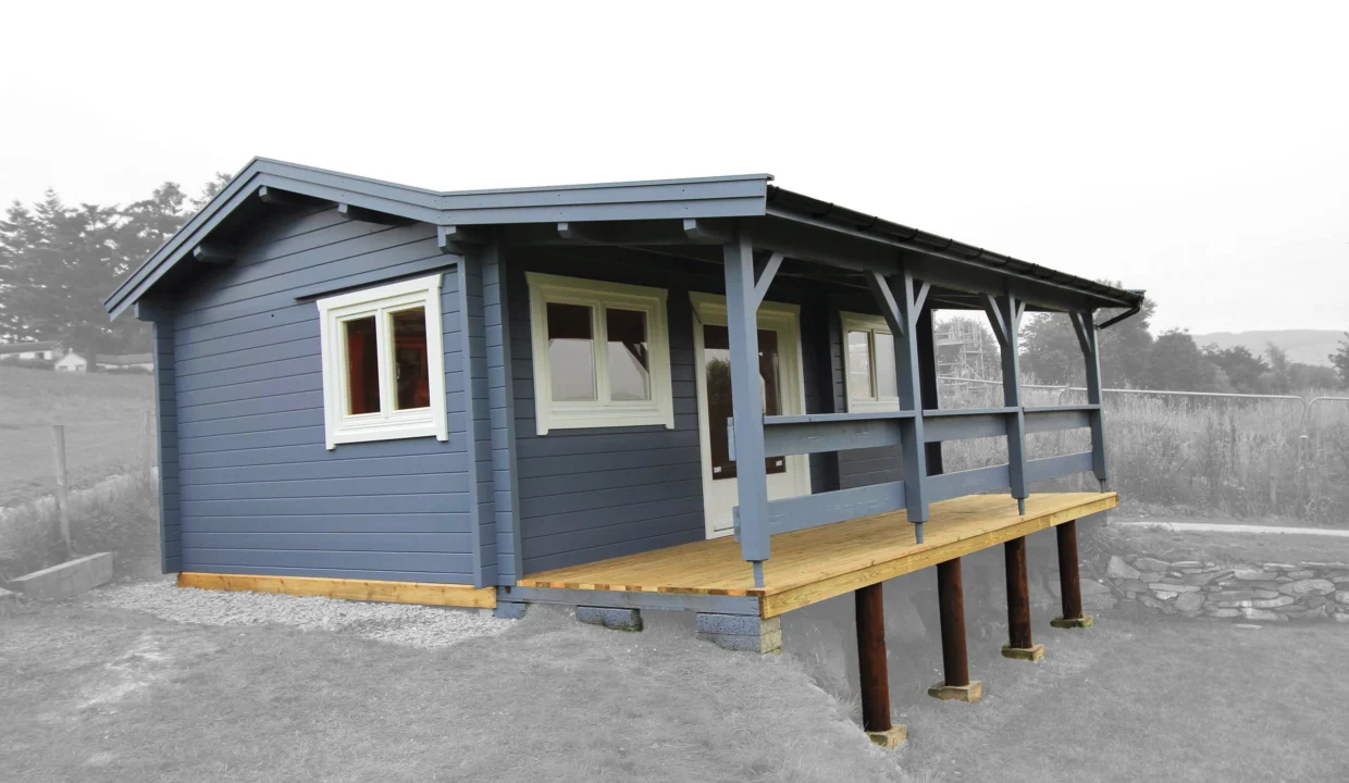 Chalet de jardin en bois 28 m² Celtic - vue 2
