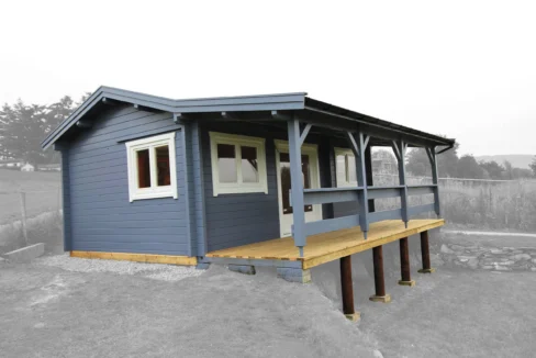 Chalet de jardin en bois 28 m² Celtic - vue 2