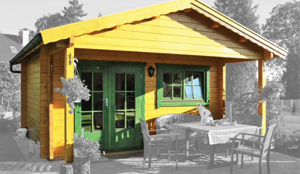 Abri de jardin bois 15,4 m² Sudor - vue 3