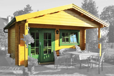 Abri de jardin bois 15,4 m² Sudor - vue 3