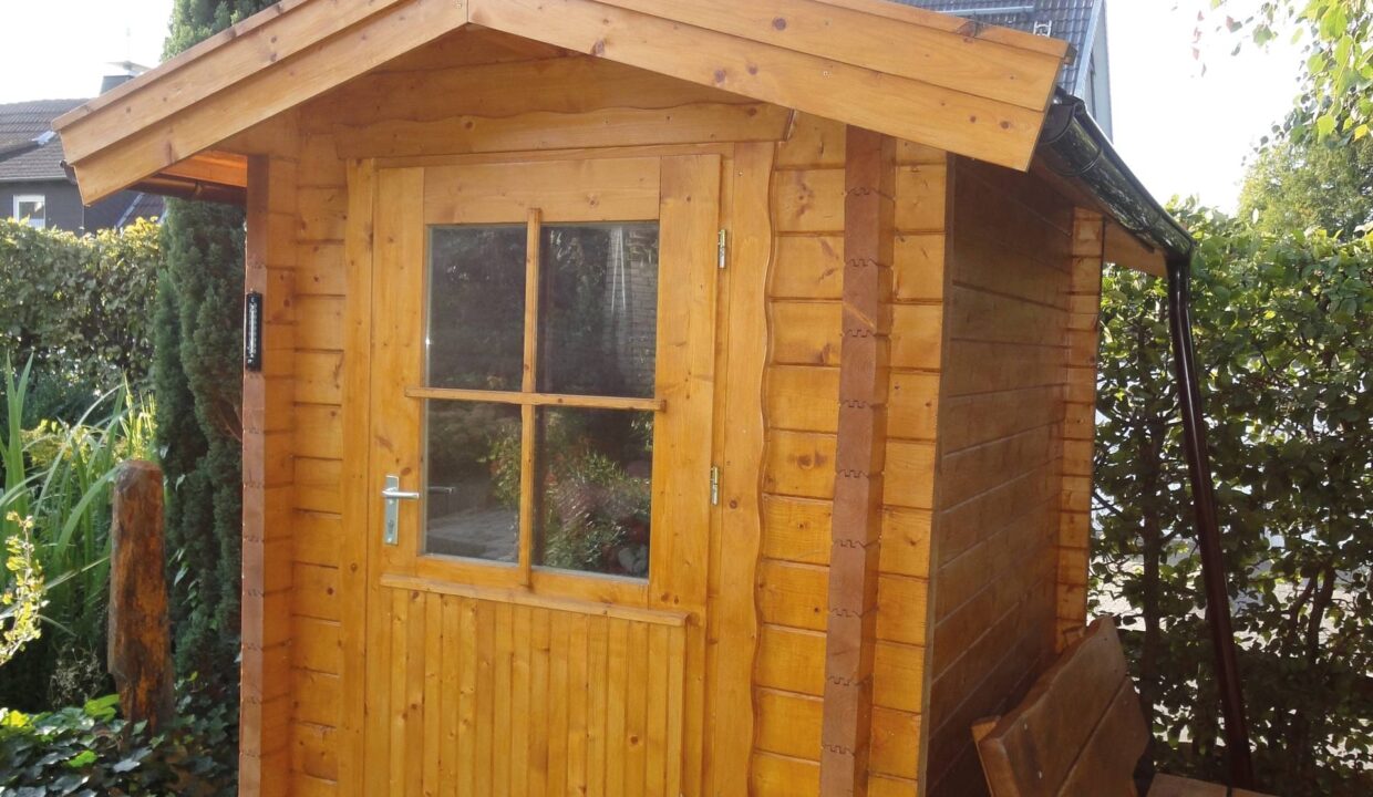 Abri de jardin bois 3,84 m² Stabilo - vue 1