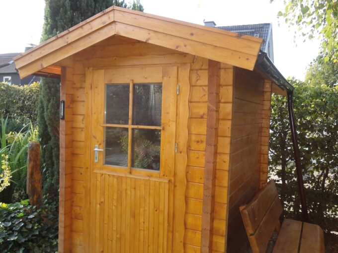 Abri de jardin bois 3,84 m² Stabilo - vue 1