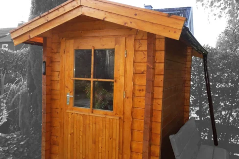 Abri de jardin bois 3,84 m² Stabilo - vue 2