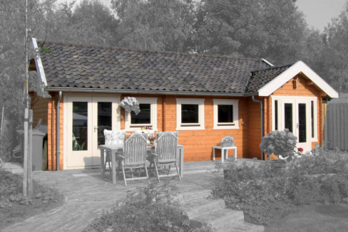 Chalet en bois 54 m² Joel - vue 2