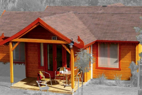 Chalet en bois 29,75 m² Vincent - vue 1