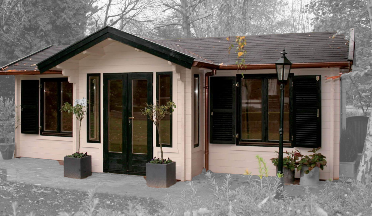 Chalet en bois 26,95 m² Angela - vue 3