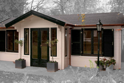 Chalet en bois 26,95 m² Angela - vue 3