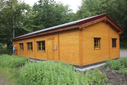 Chalet en bois 99 m² Clubhouse - vue 3