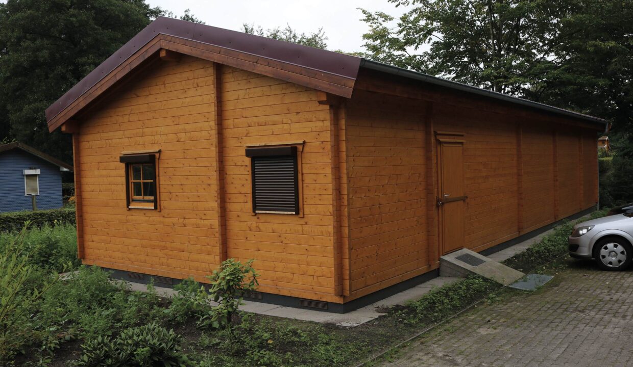 Chalet en bois 99 m² Clubhouse - vue 2