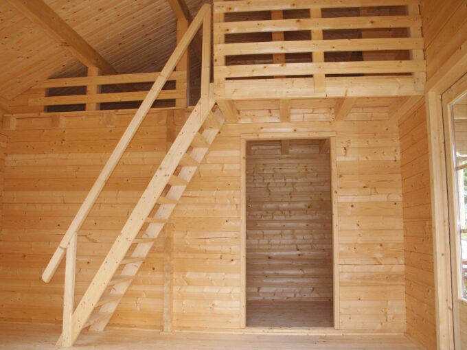 Chalet en bois 24,08 m² Noah - vue 1