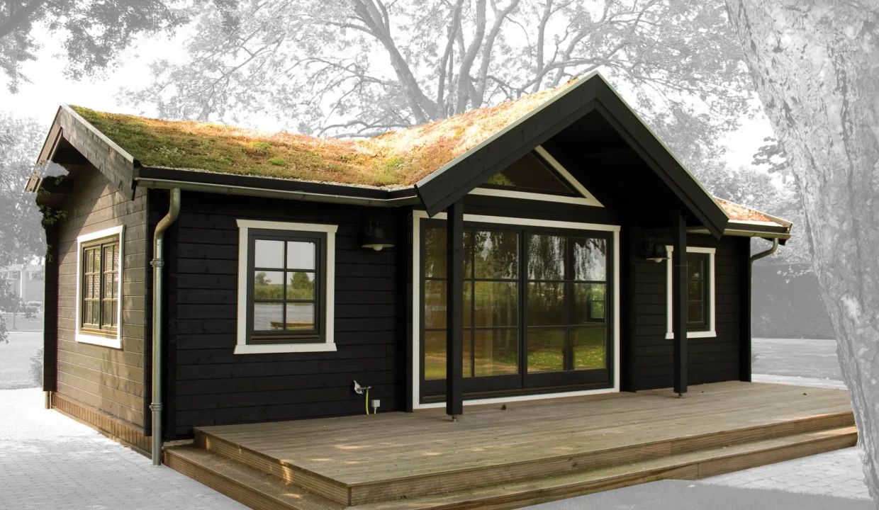 Chalet en bois 37,03 m² Lennox - vue 1