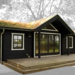 Chalet en bois 37,03 m² Lennox - vue 1