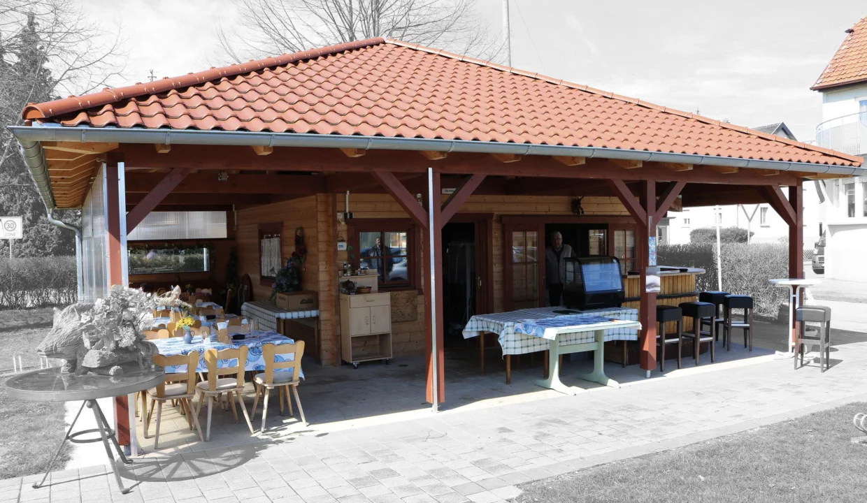 Chalet en bois 36 m² Bistro - vue 1