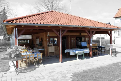 Chalet en bois 36 m² Bistro - vue 1