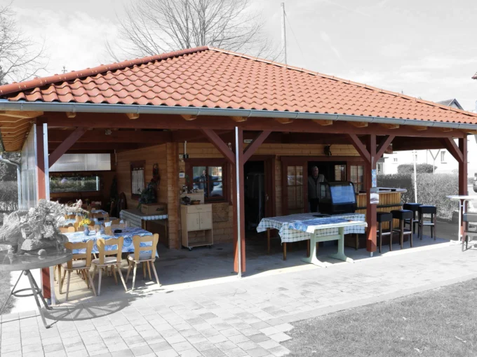 Chalet en bois 36 m² Bistro - vue 1