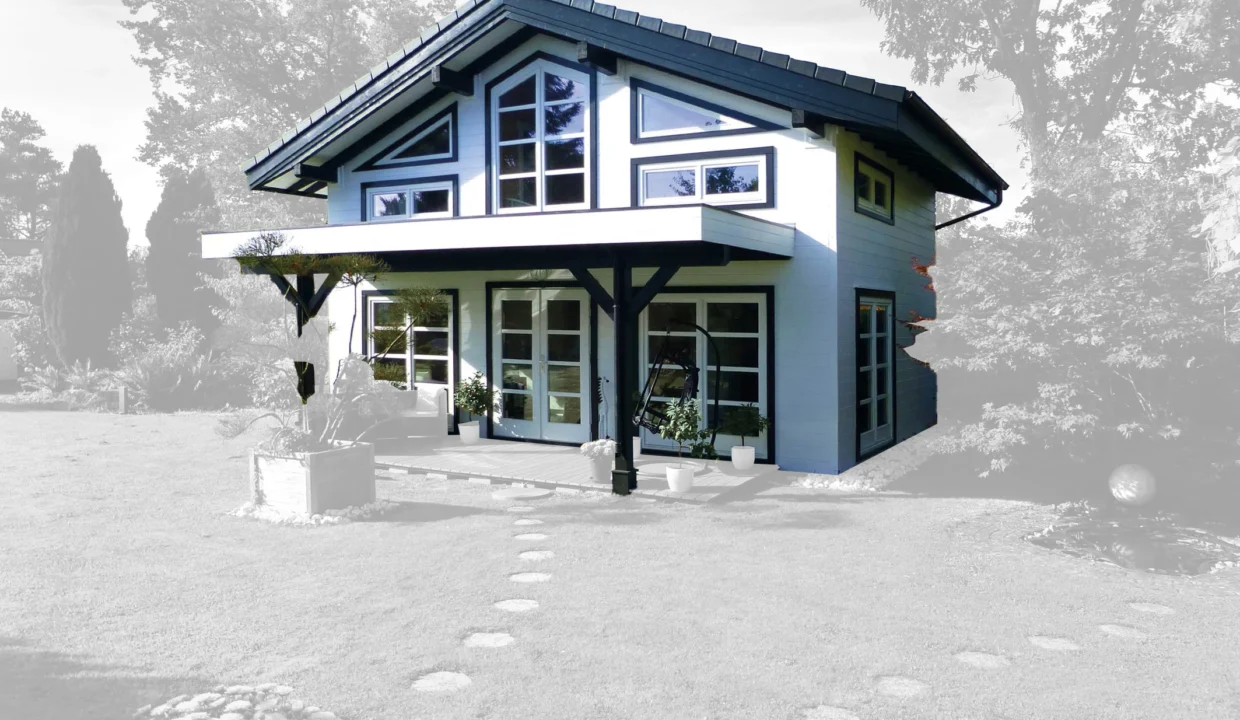 Chalet en bois 41,08 m² Lukas - vue 1