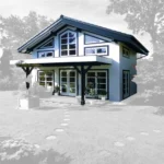 Chalet en bois 41,08 m² Lukas - vue 1