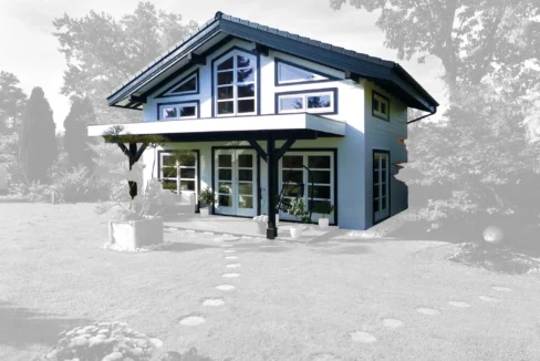 Chalet en bois 41,08 m² Lukas - vue 1