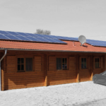 Maison en bois SUMMERVILLE - 133,46 m², 94 mm - vue 1