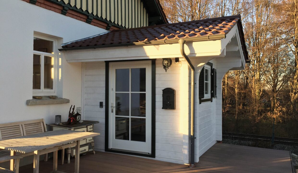 Chalet en bois 7,83 m² Windfang - vue 2