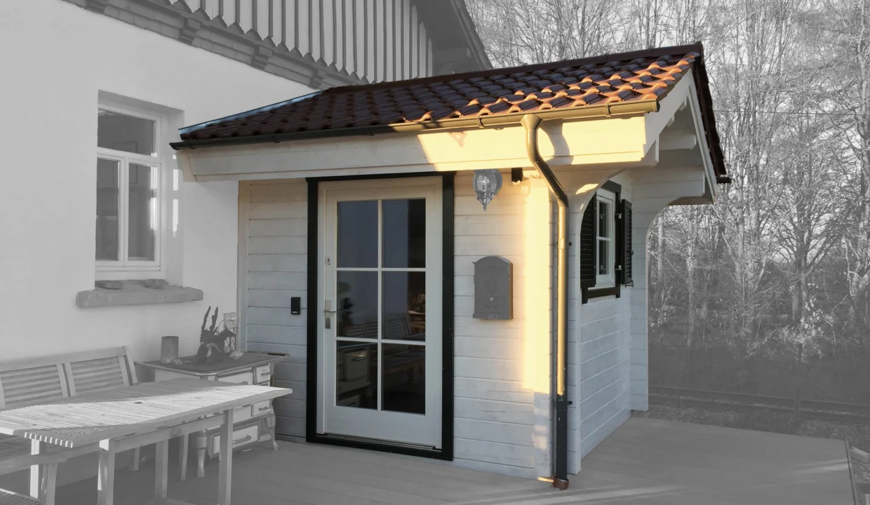 Chalet en bois 7,83 m² Windfang - vue 3