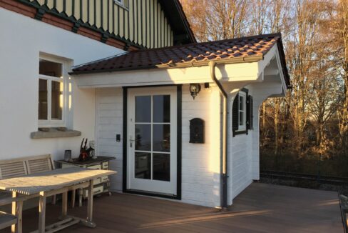 Chalet en bois 7,83 m² Windfang - vue 2