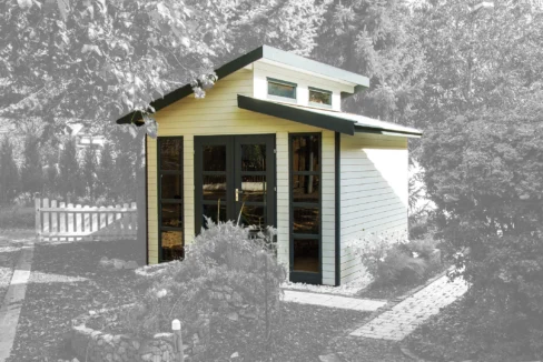 Abri de jardin bois 9 m² MH2 3030 - vue 5