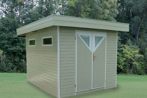 Abri de jardin bois 6,72 m² MH2 2428 F - vue 1