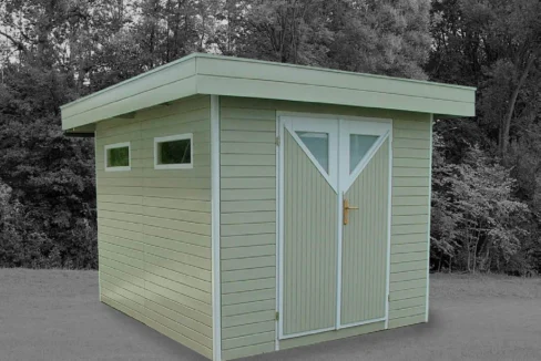 Abri de jardin bois 6,72 m² MH2 2428 F - vue 2