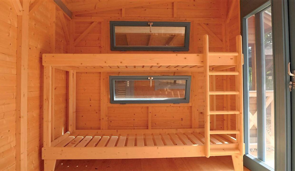 Abri de jardin bois 8,88 m² MH2 2437 P + 150 VT - vue 2