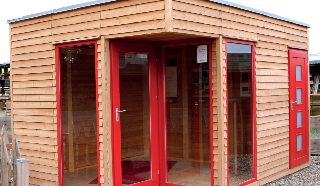 Abri de jardin bois 9 m² Cubo MH1 3030 + 100 AN - vue 2