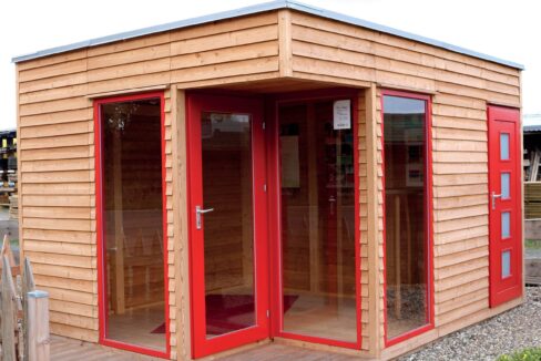 Abri de jardin bois 9 m² Cubo MH1 3030 + 100 AN - vue 2