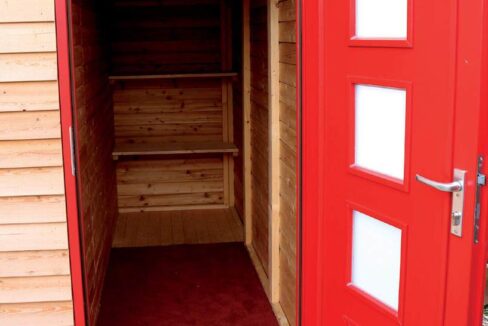 Abri de jardin bois 9 m² Cubo MH1 3030 + 100 AN - vue 1