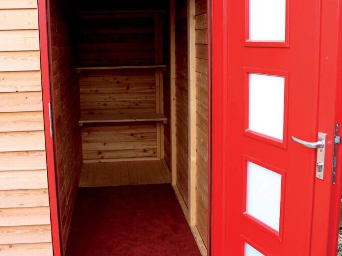 Abri de jardin bois 9 m² Cubo MH1 3030 + 100 AN - vue 1