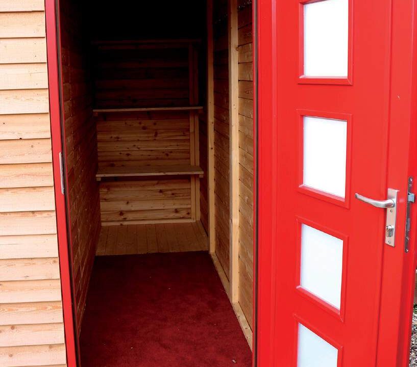 Abri de jardin bois 9 m² Cubo MH1 3030 + 100 AN - vue 1