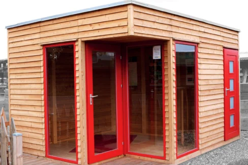 Abri de jardin bois 9 m² Cubo MH1 3030 + 100 AN - vue 3