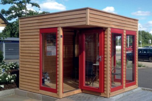 Abri de jardin bois 9 m² Cubo 3030 - vue 1