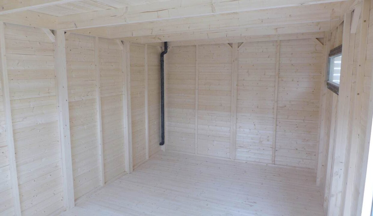 Abri de jardin bois 15 m² Cubo 3050 + 270 AN - vue 3