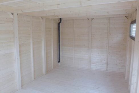 Abri de jardin bois 15 m² Cubo 3050 + 270 AN - vue 3