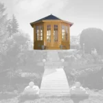 Pavillon de jardin en bois Albi - 28 mm - vue 1