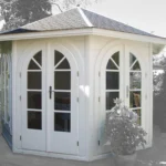 Pavillon de jardin en bois COLMAR - 45 mm - vue 1