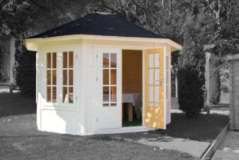 Pavillon de jardin en bois 14 m² Vernon 2 - vue 4