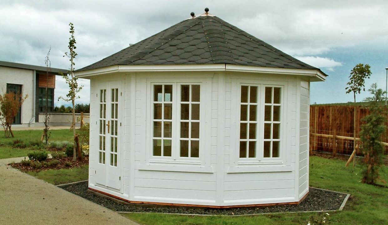 Pavillon de jardin en bois 14 m² Vernon 2 - vue 2