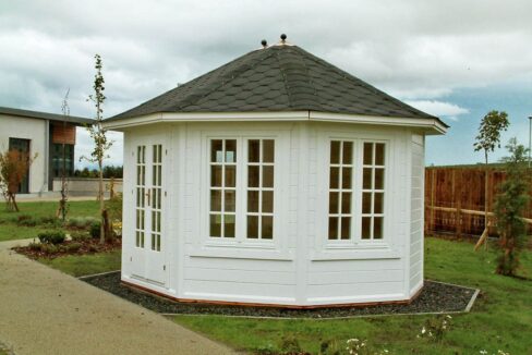 Pavillon de jardin en bois 14 m² Vernon 2 - vue 2